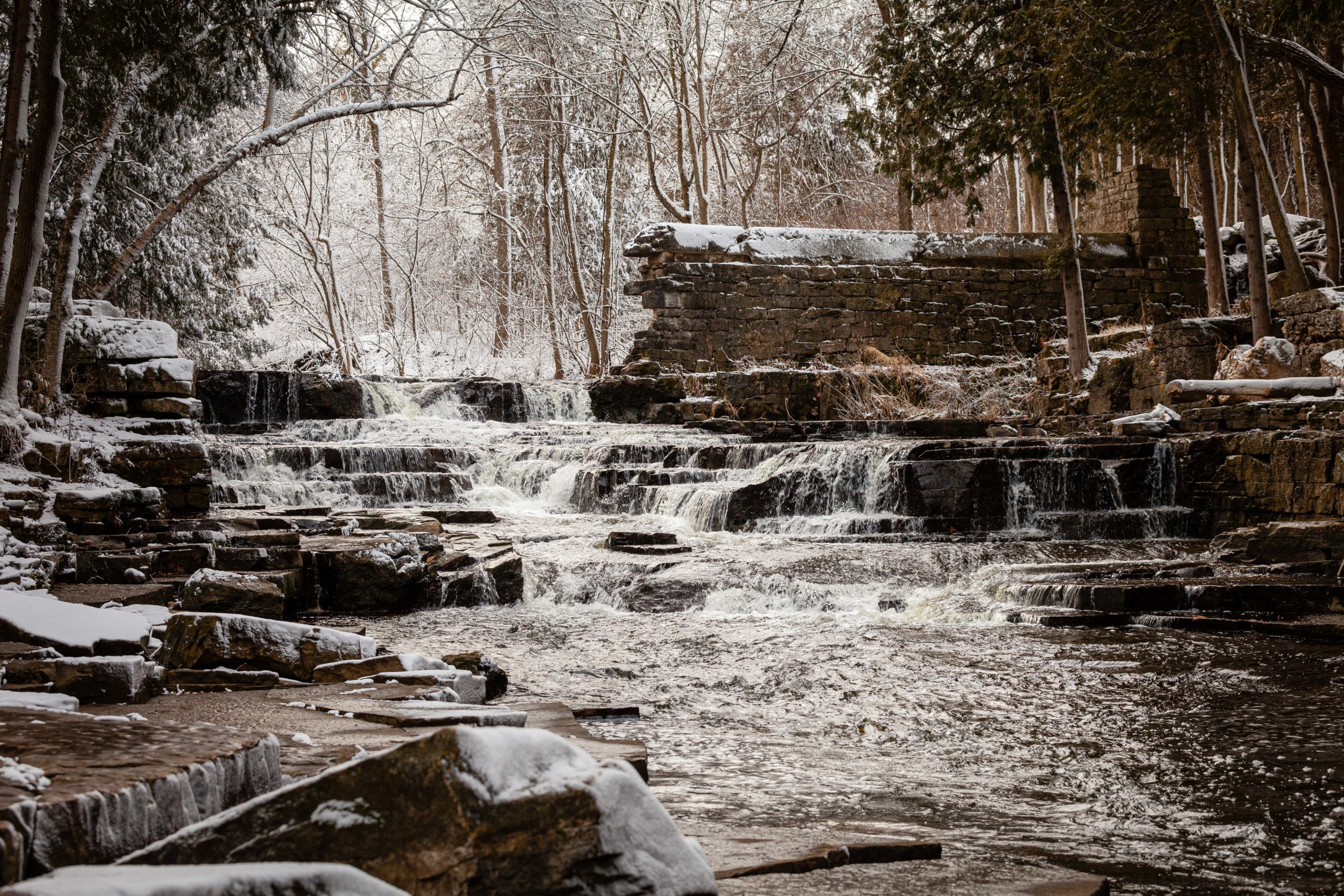 Devil’s River Campground Waterfall